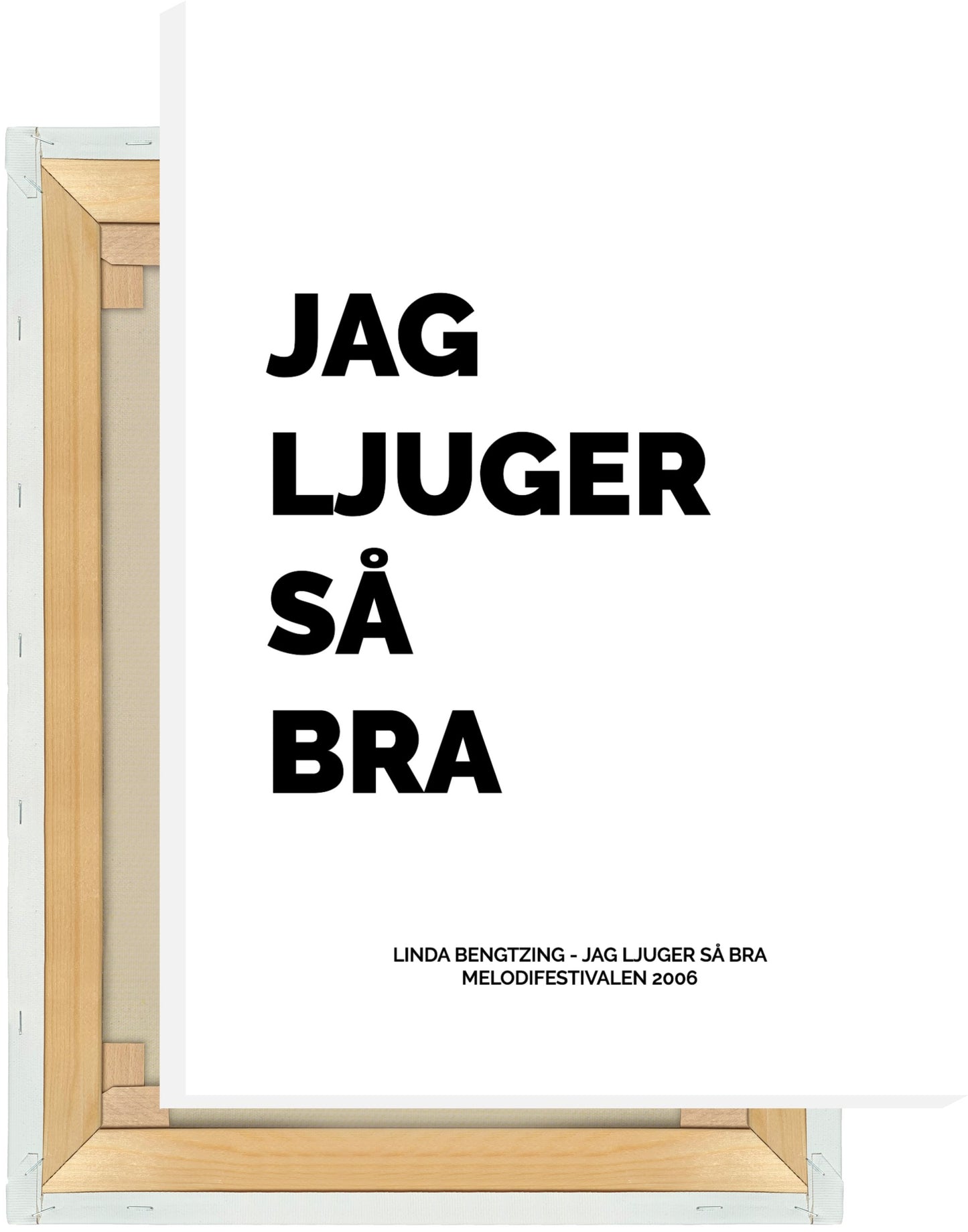 Leinwand Linda Bengtzing - Jag Ljuger Så Bra