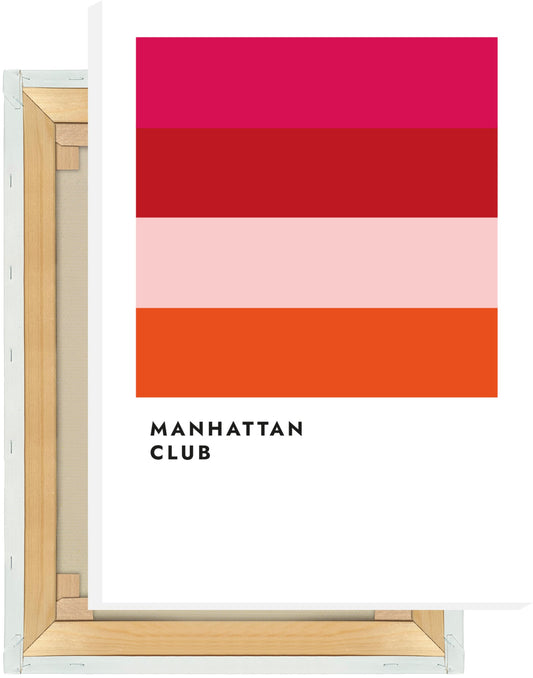 Leinwand Manhattan Club