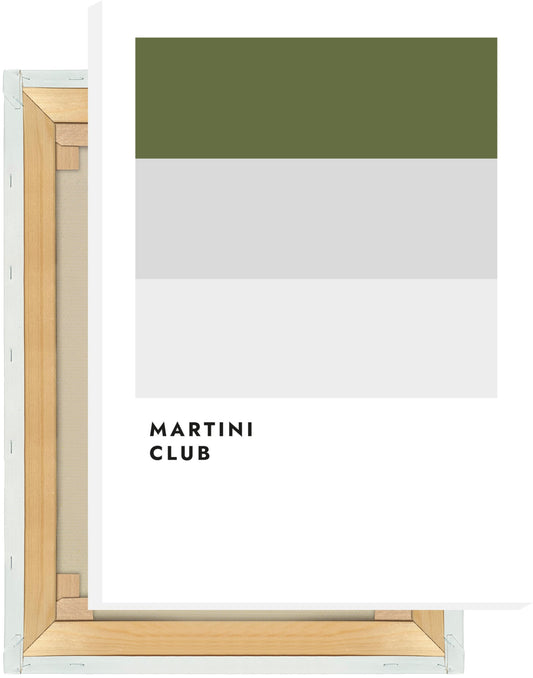 Leinwand Martini Club