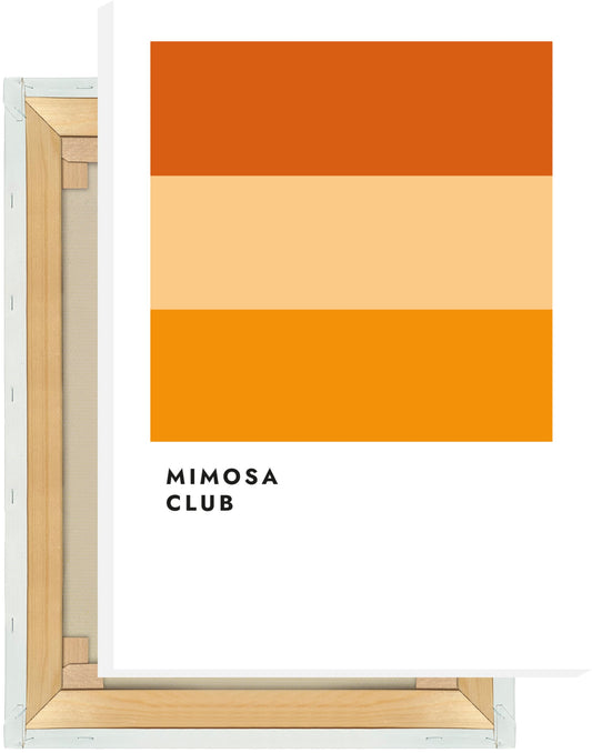 Leinwand Mimosa Club