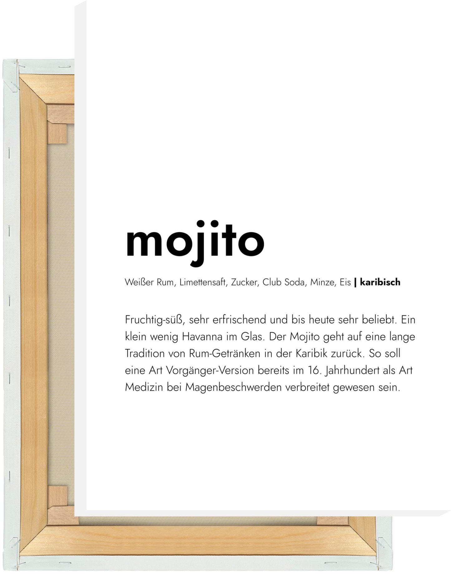 Leinwand Mojito - Definition