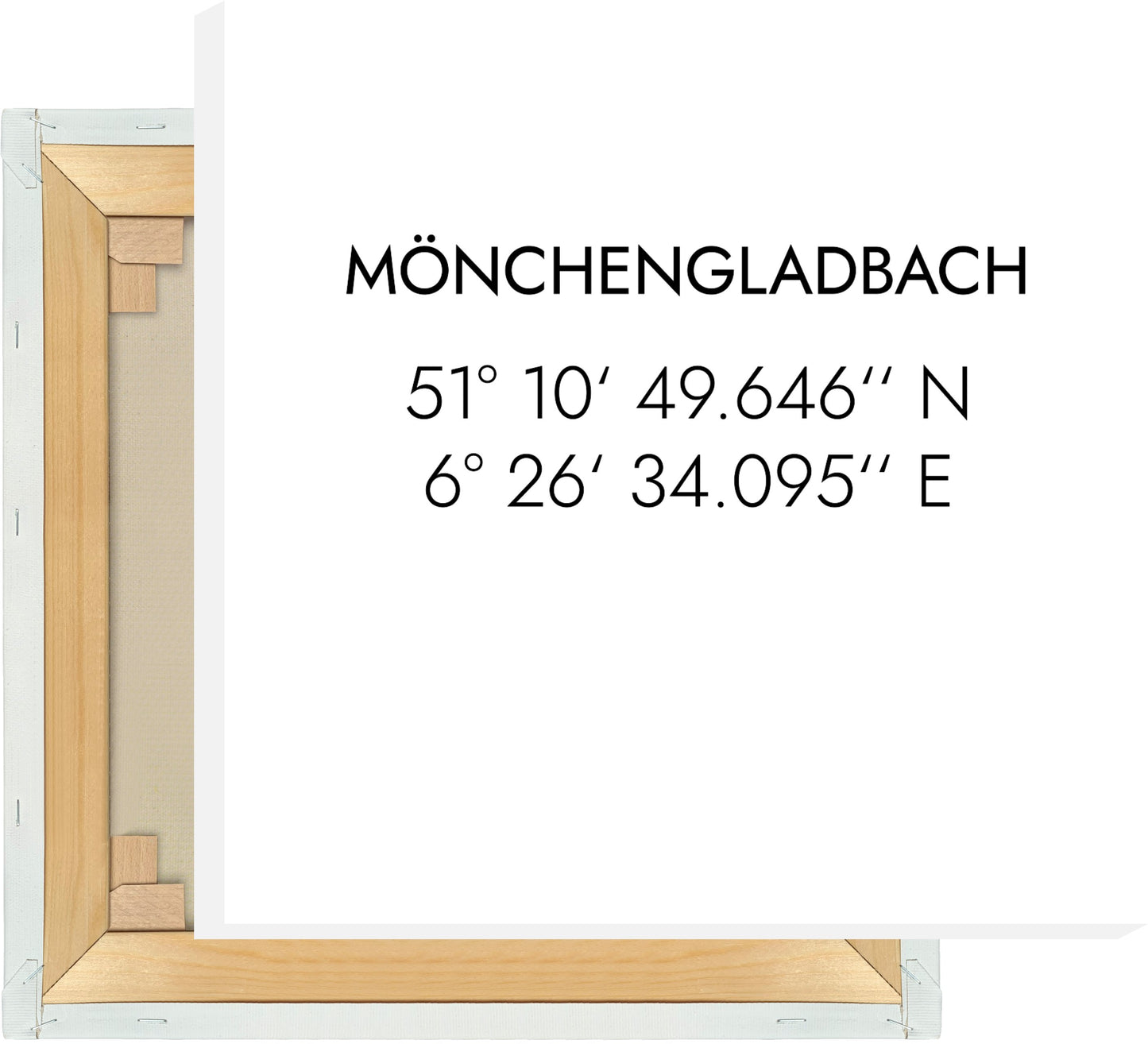 Leinwand Mönchengladbach Koordinaten #1