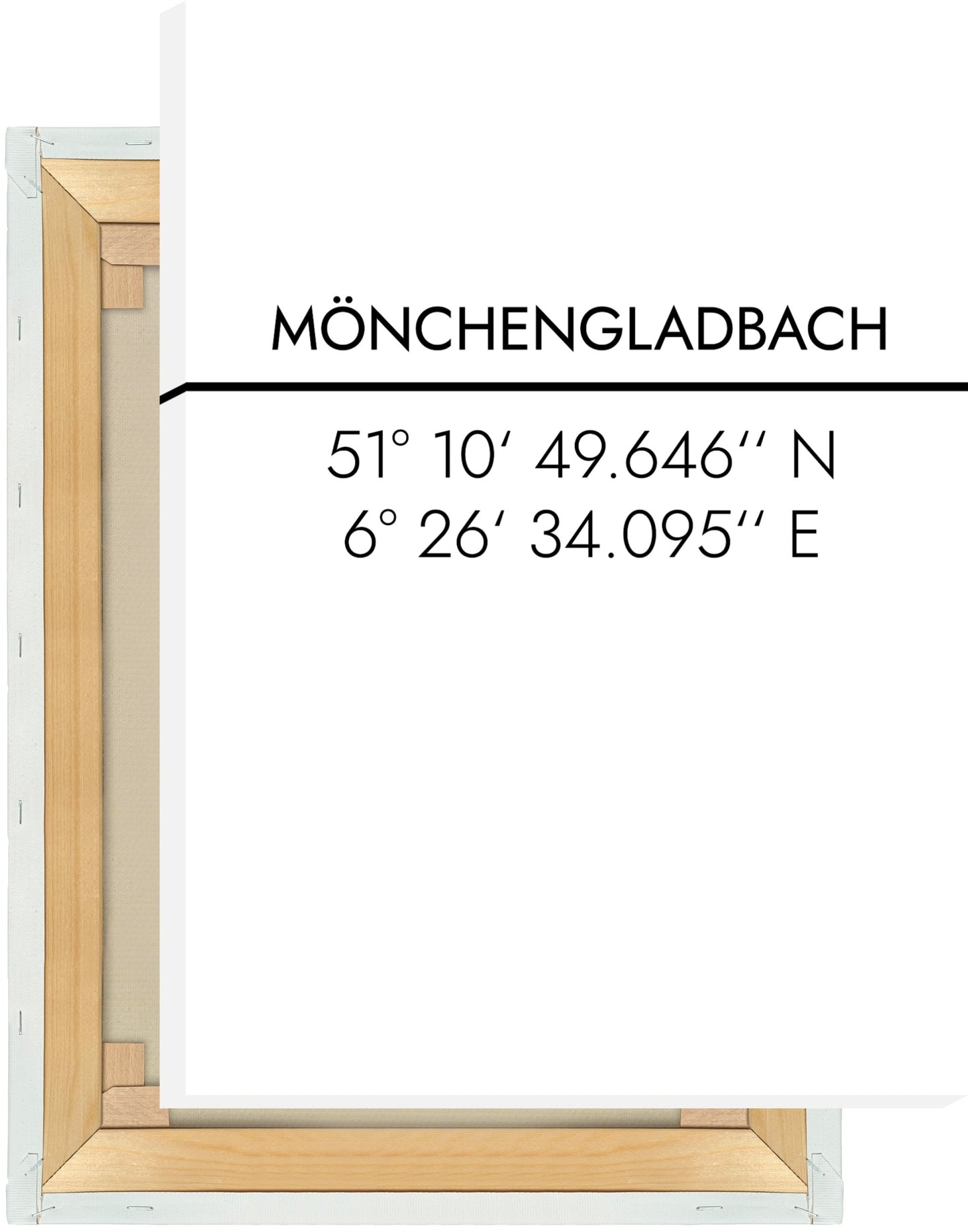 Leinwand Mönchengladbach Koordinaten #2