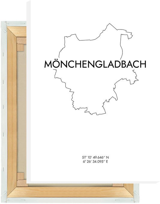 Leinwand Mönchengladbach Koordinaten #8