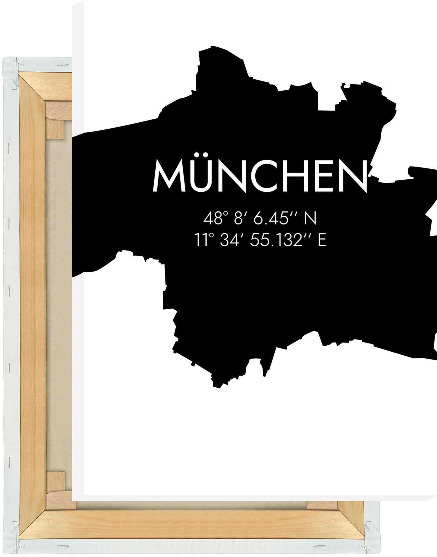 Leinwand München Koordinaten #5