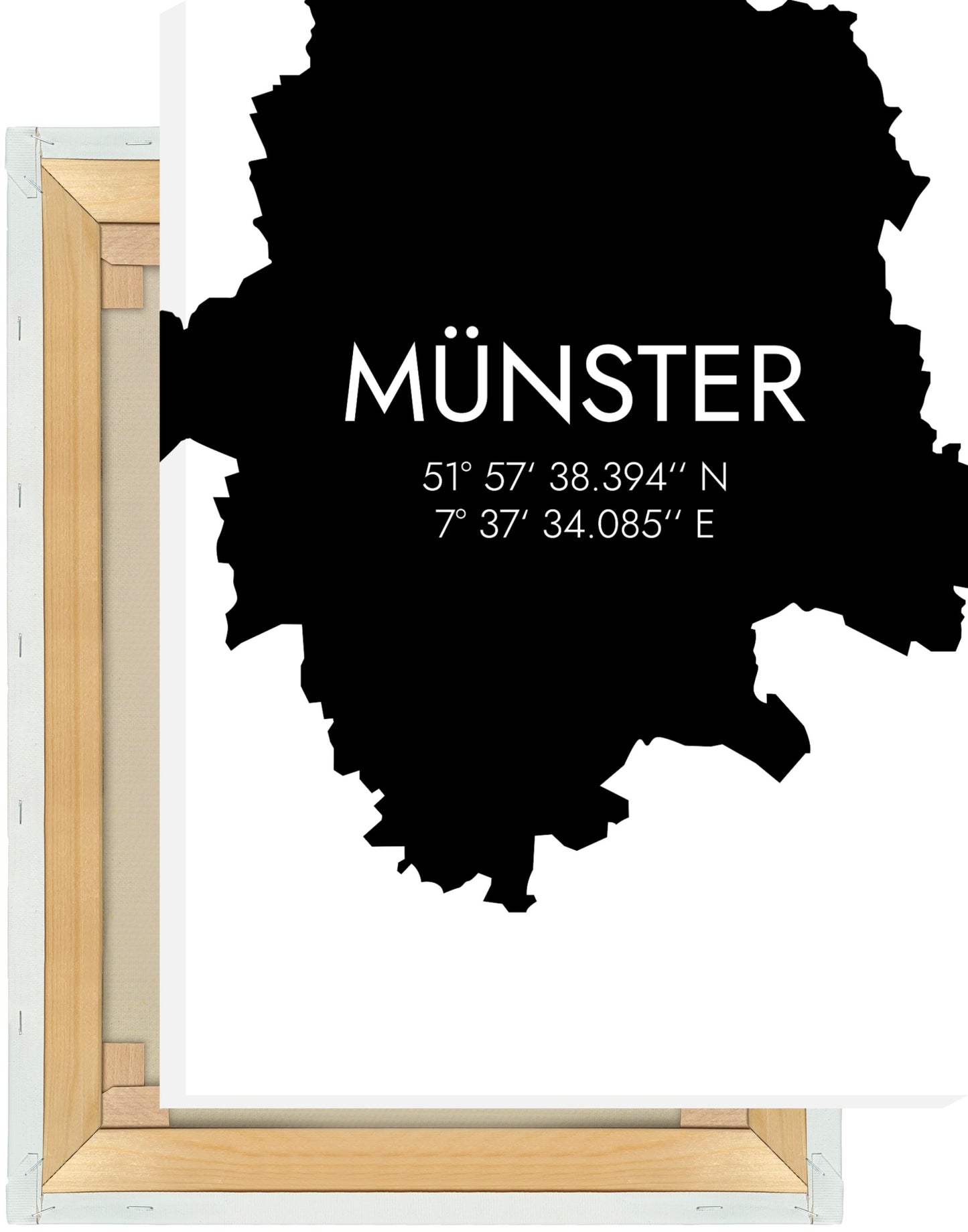 Leinwand Münster Koordinaten #5