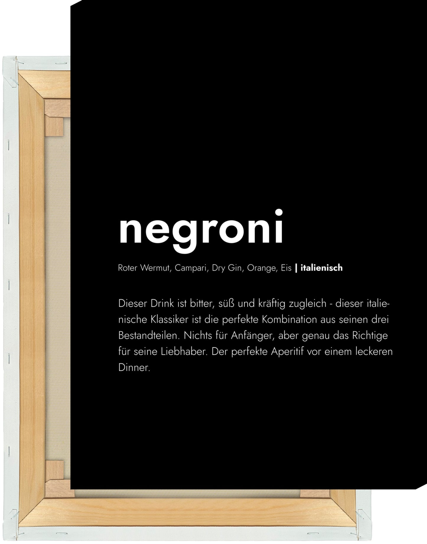 Leinwand Negroni - Definition