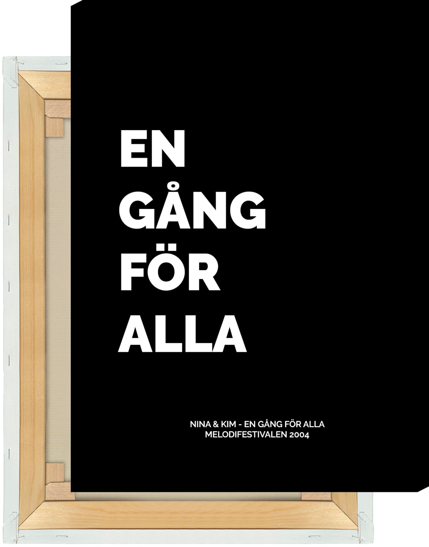 Leinwand Nina & Kim - En Gång För Alla