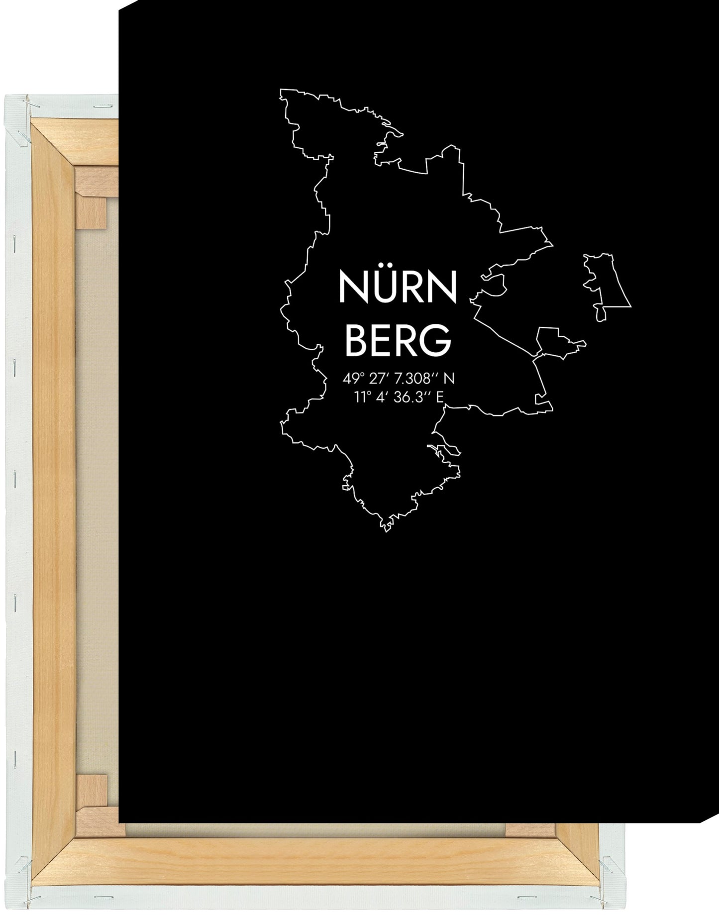 Leinwand Nürnberg Koordinaten #7
