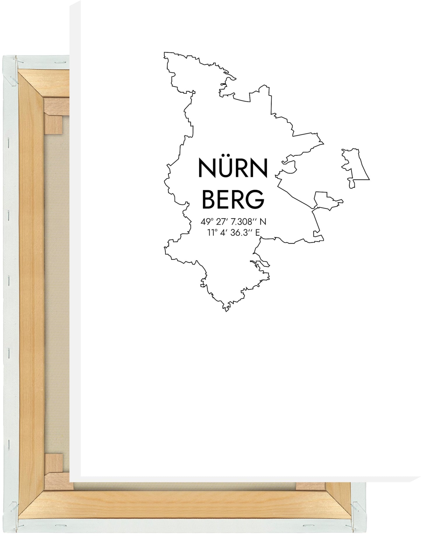 Leinwand Nürnberg Koordinaten #7