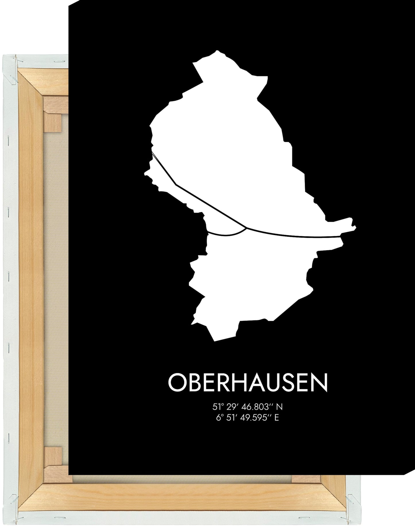 Leinwand Oberhausen Koordinaten #3