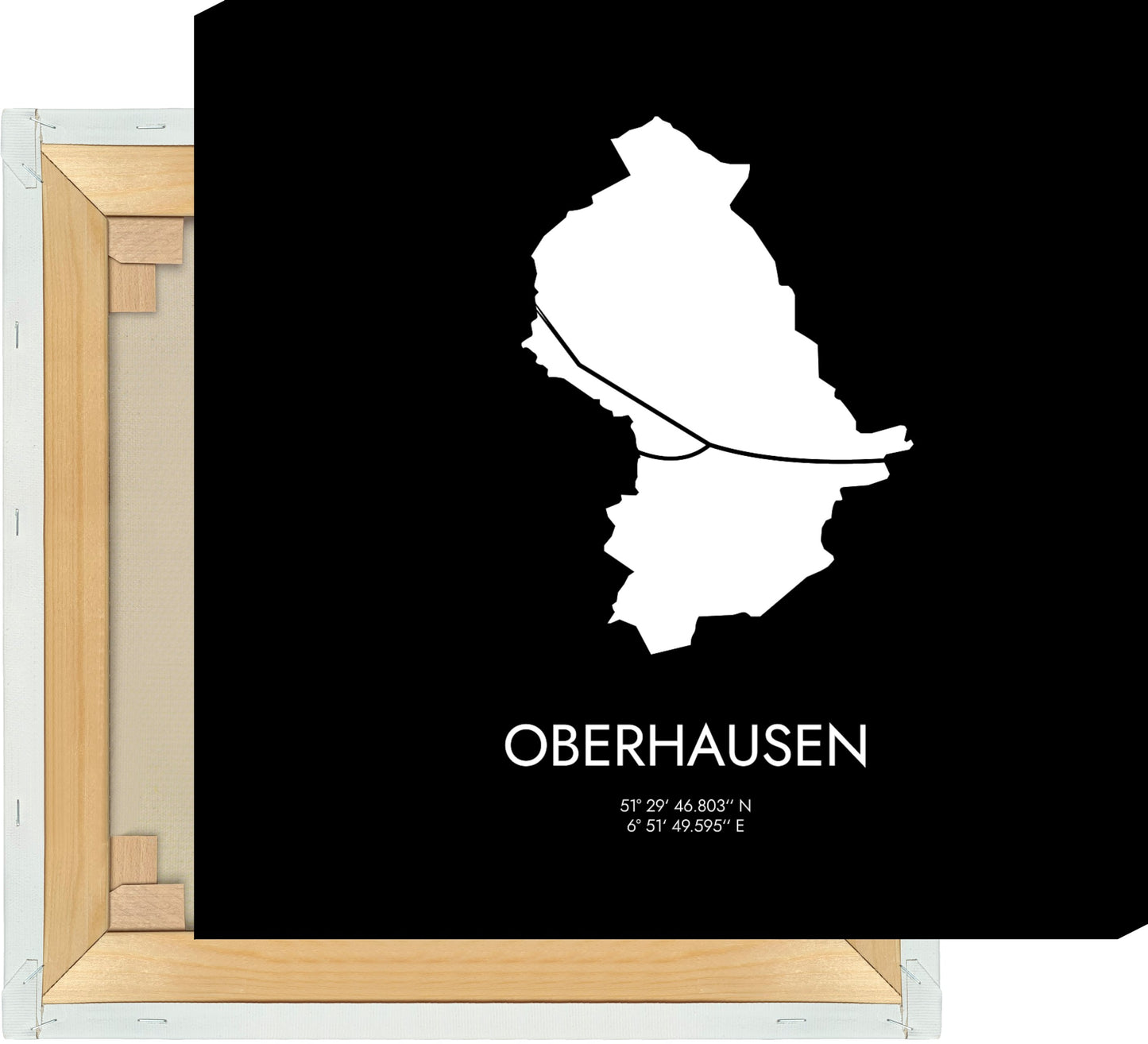 Leinwand Oberhausen Koordinaten #3