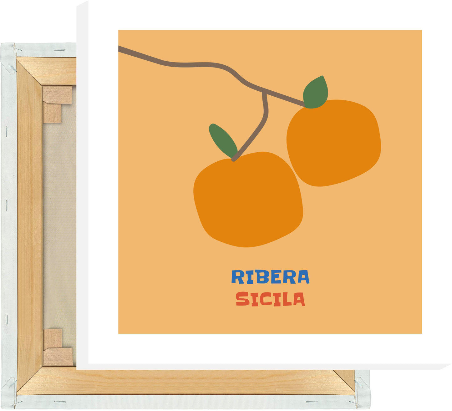 Leinwand Orangen - Ribera Sicilia - La Dolce Vita Collection