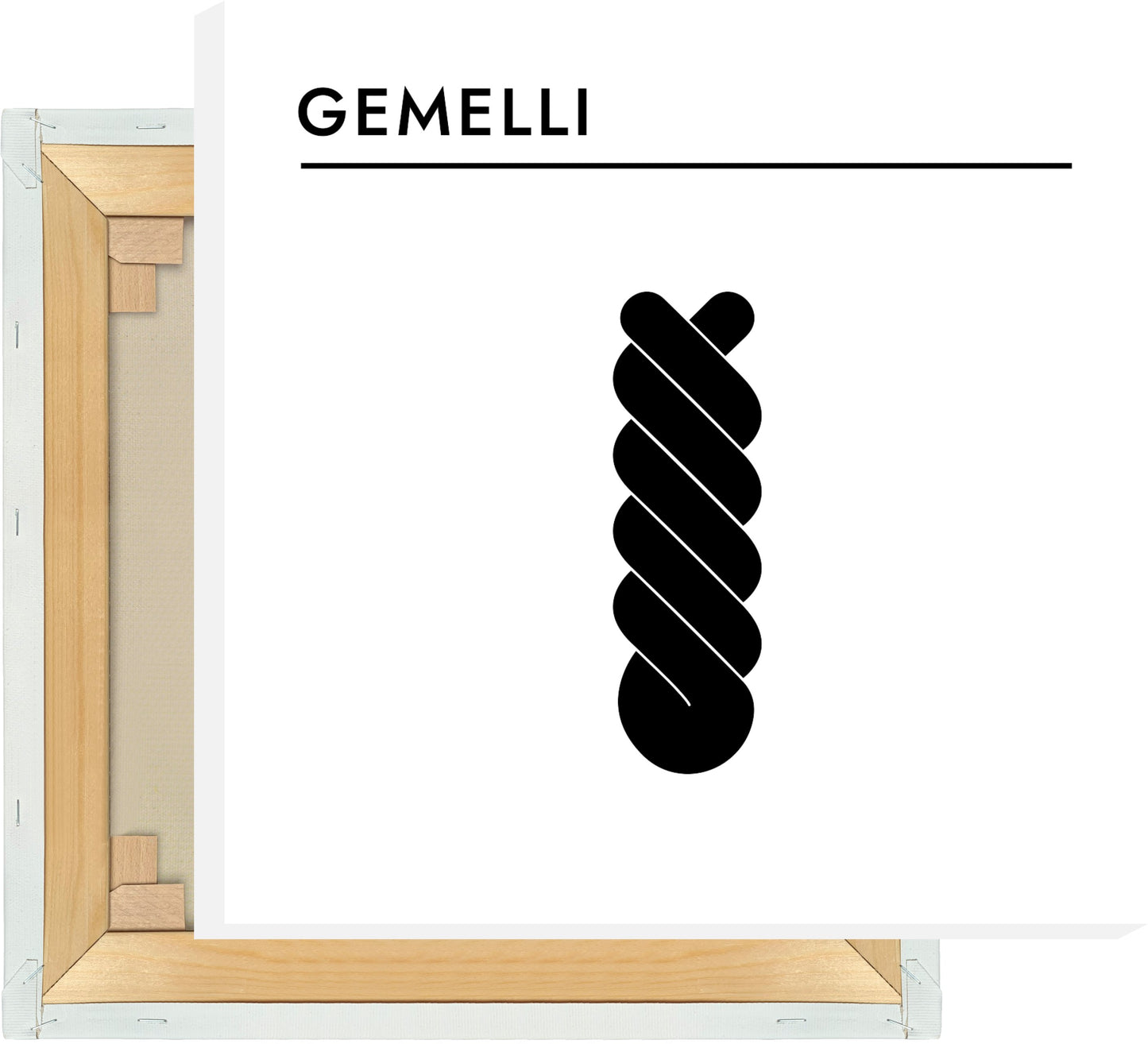 Leinwand Pasta - Gemelli