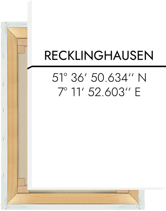 Leinwand Recklinghausen Koordinaten #2