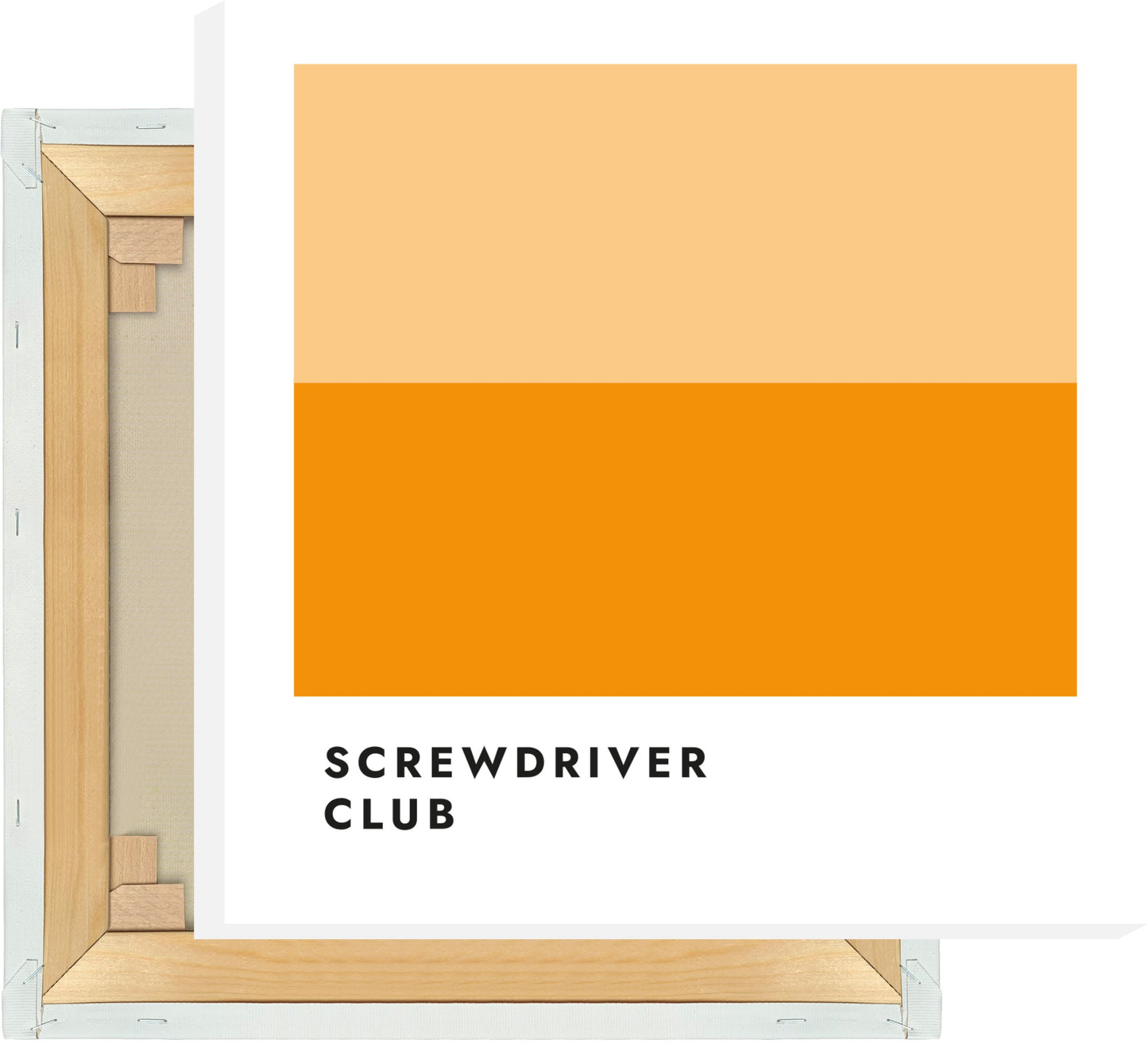 Leinwand Screwdriver Club