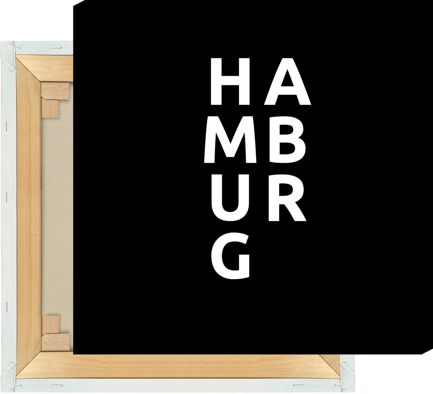 Leinwand Stadt HAMBURG