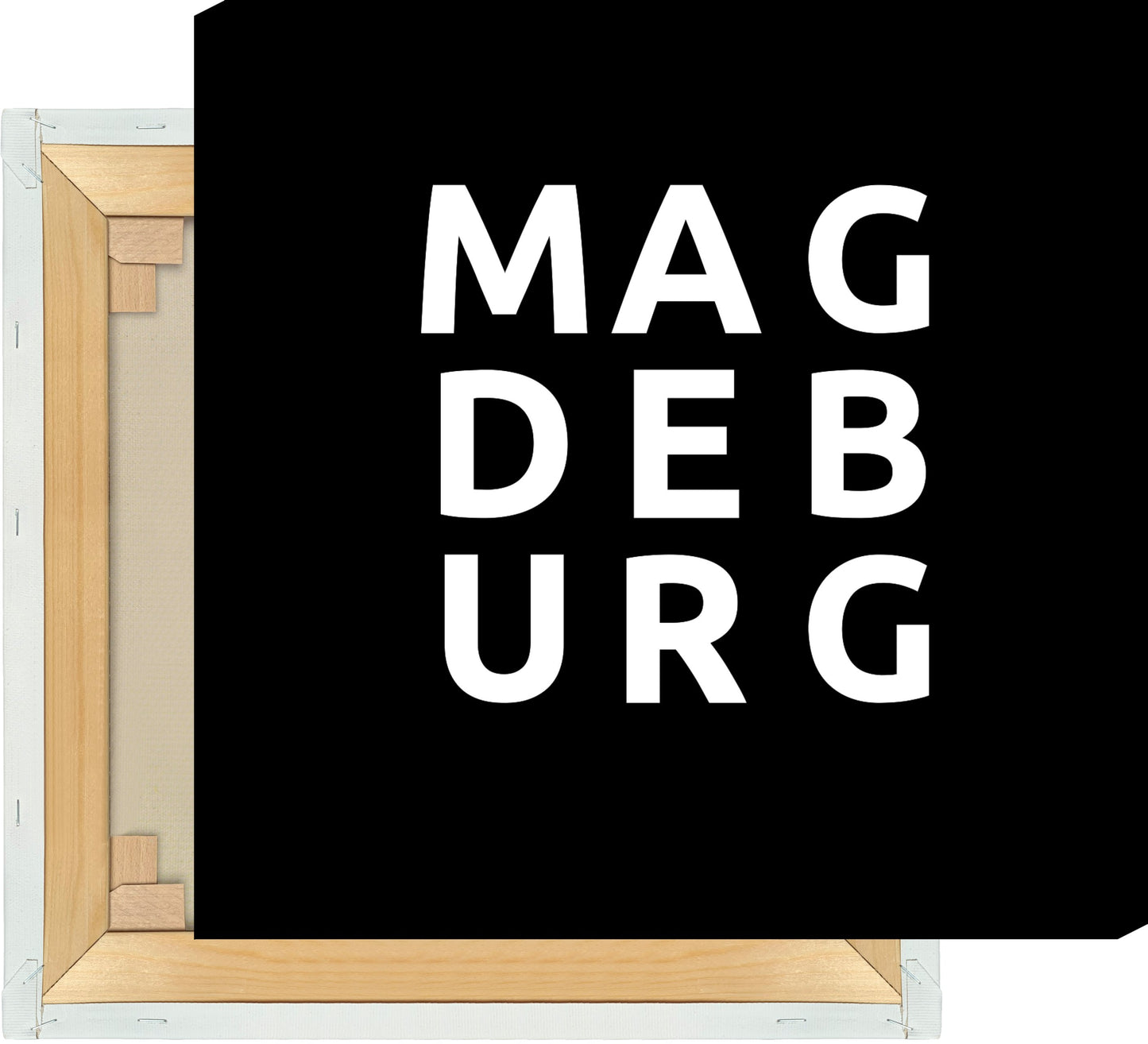 Leinwand Stadt MAGDEBURG