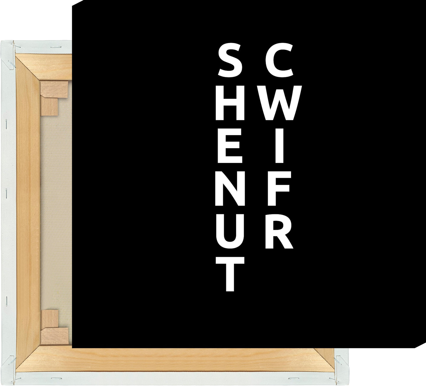 Leinwand Stadt SCHWEINFURT