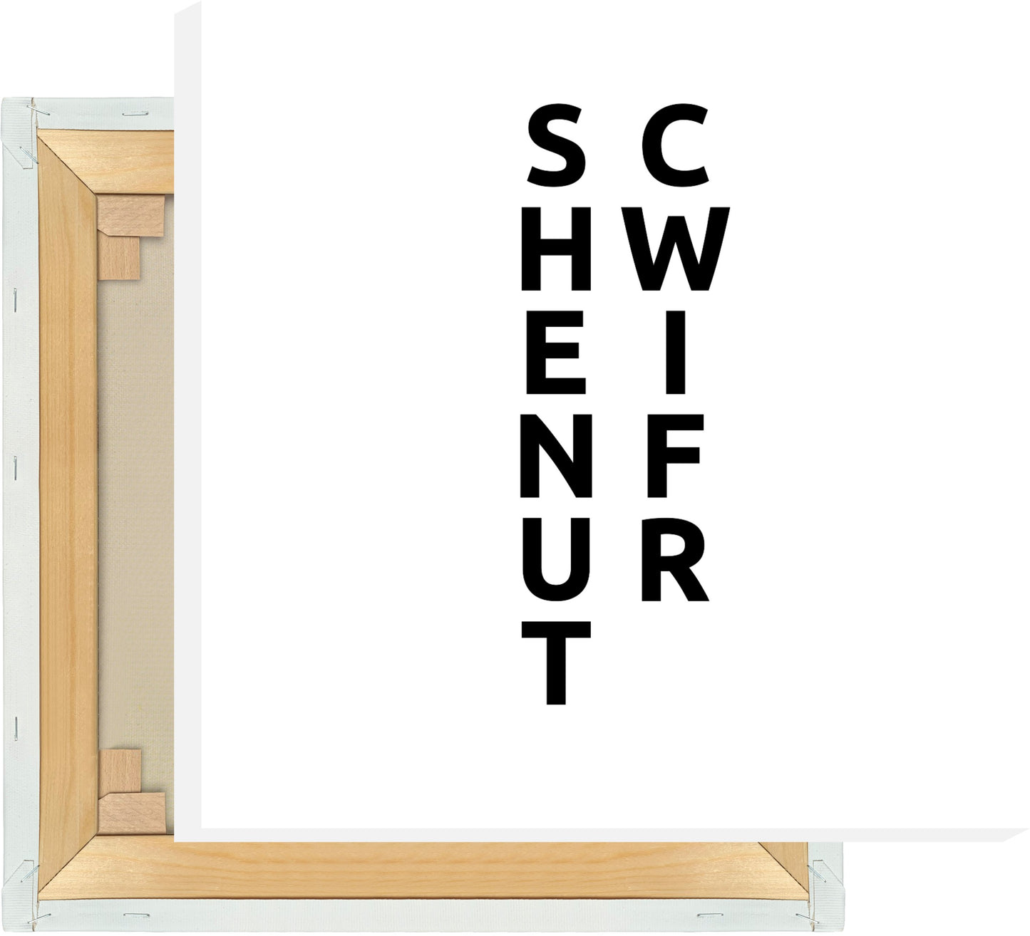 Leinwand Stadt SCHWEINFURT