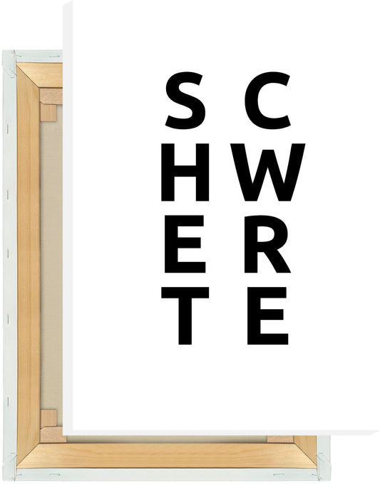 Leinwand Stadt SCHWERTE