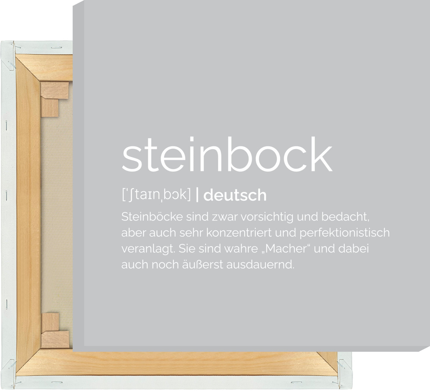 Leinwand Sternzeichen Steinbock - Definition