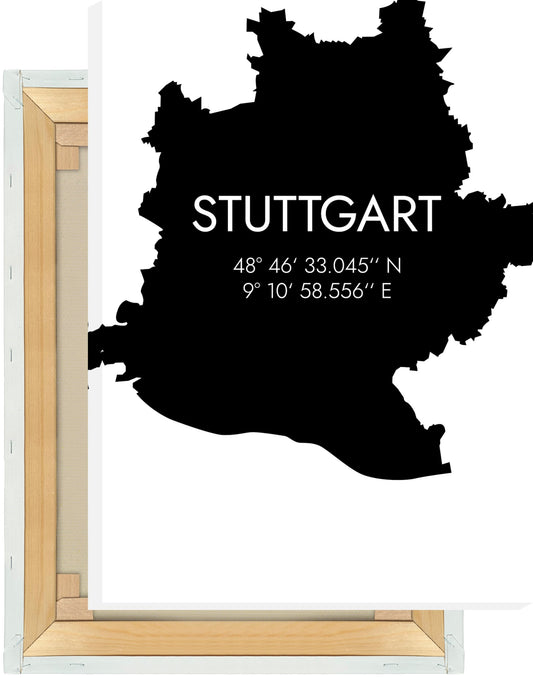 Leinwand Stuttgart Koordinaten #5