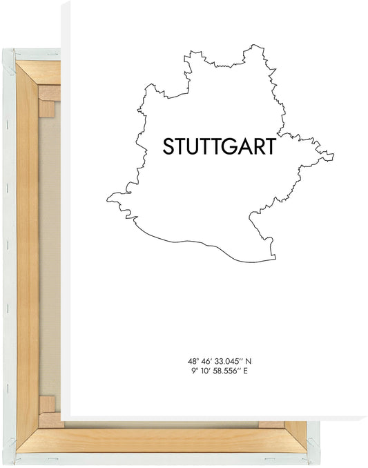 Leinwand Stuttgart Koordinaten #8