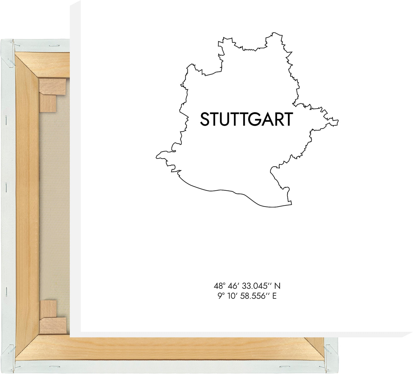Leinwand Stuttgart Koordinaten #8