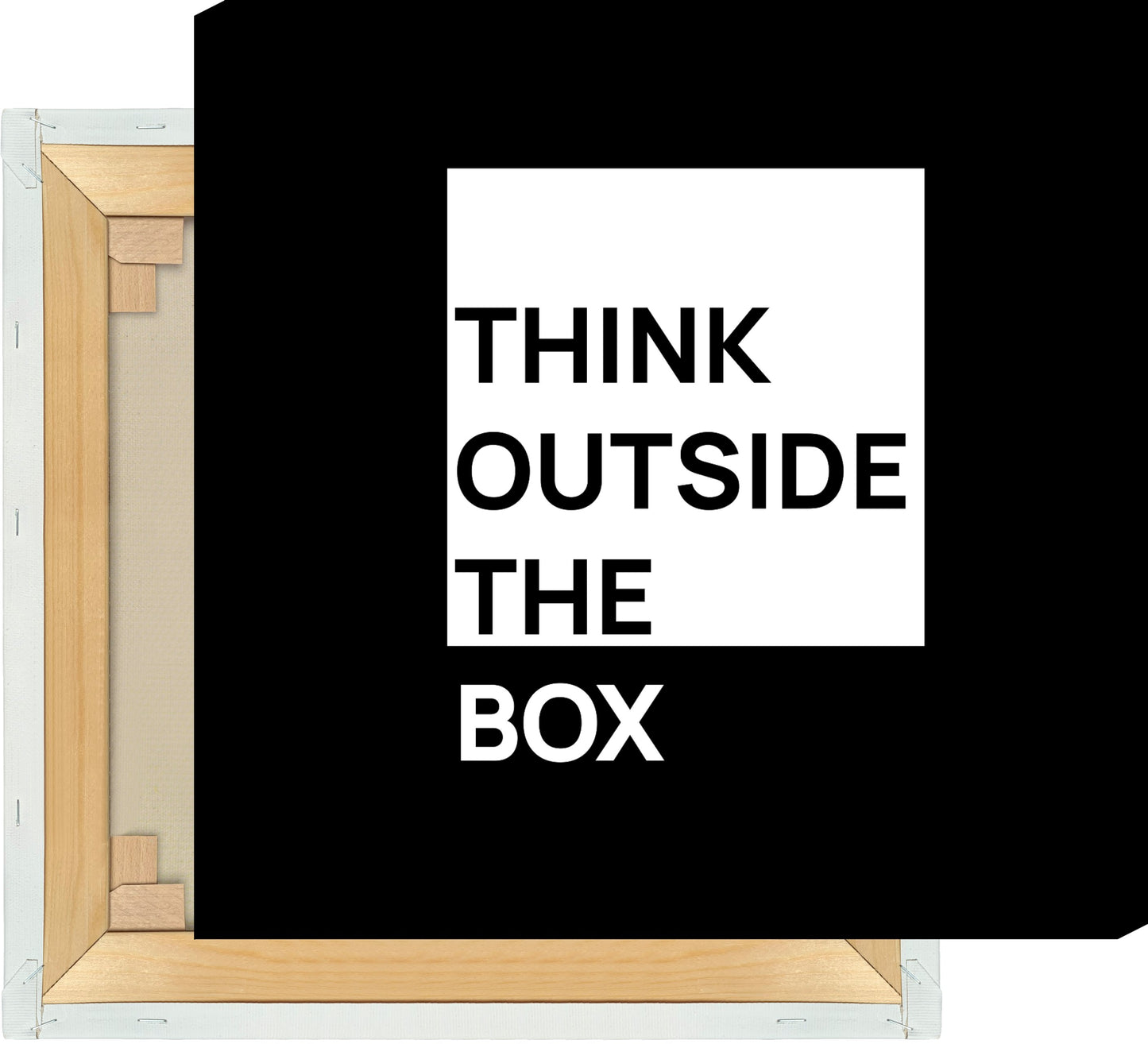 Leinwand Think Outside The Box