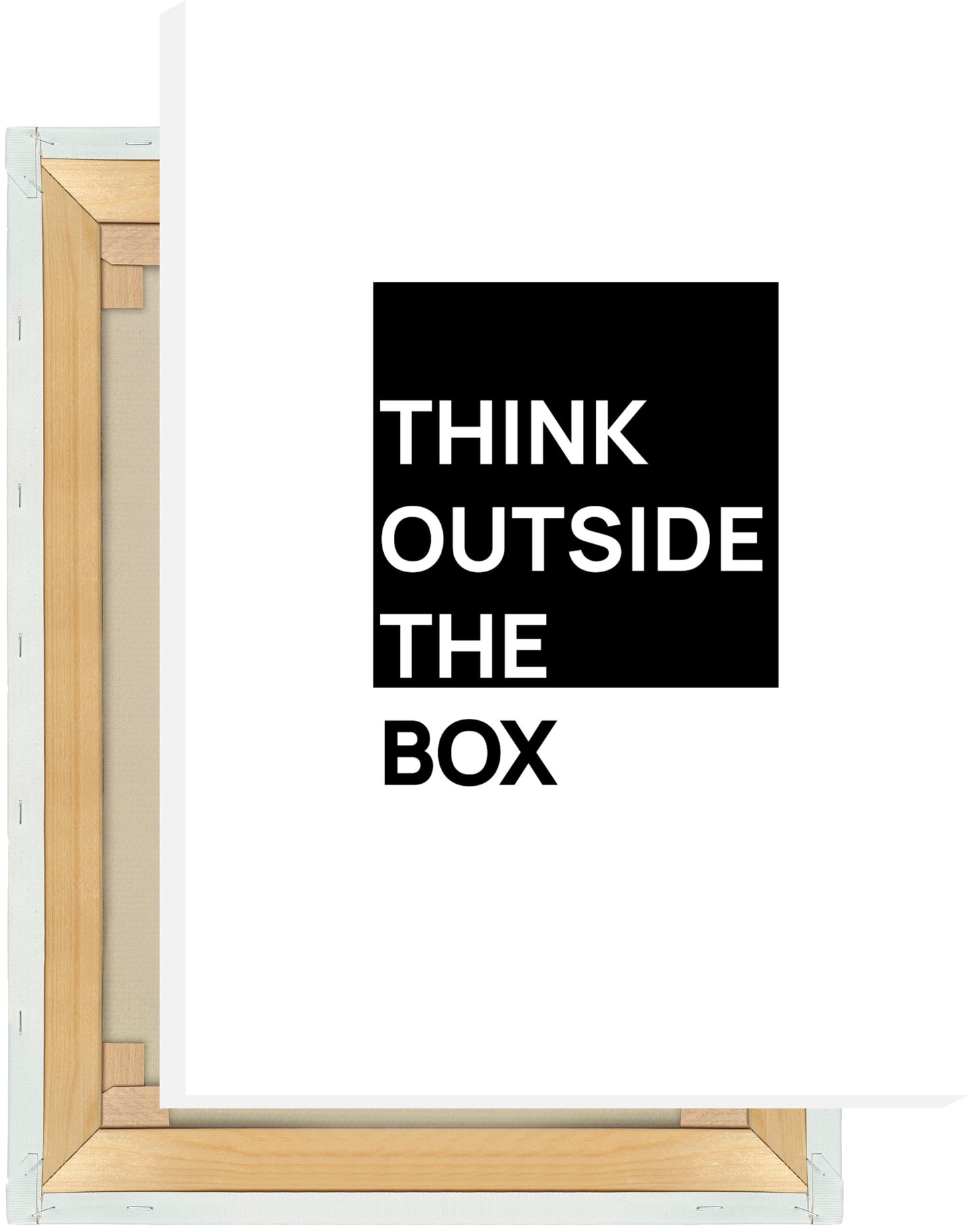 Leinwand Think Outside The Box