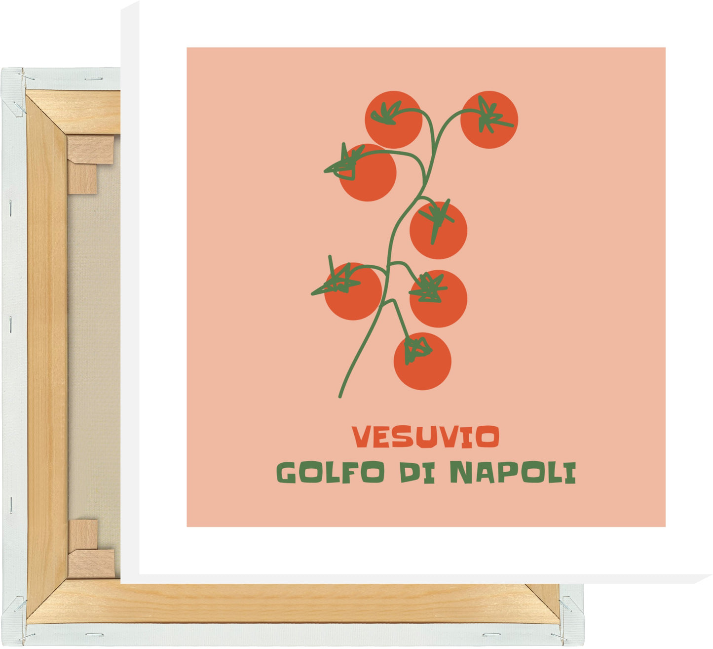 Leinwand Tomaten - Vesuvio Golfo di Napoli - La Dolce Vita Collection
