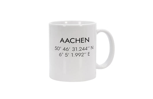 Tasse Aachen Koordinaten #1