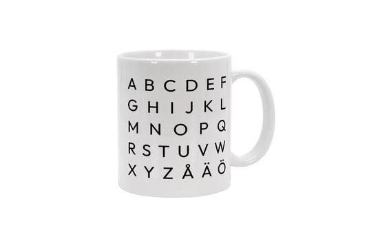 Tasse Alphabet Finnisch