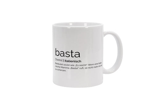 Tasse Basta