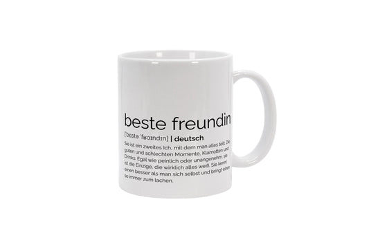 Tasse Beste Freundin - Definition