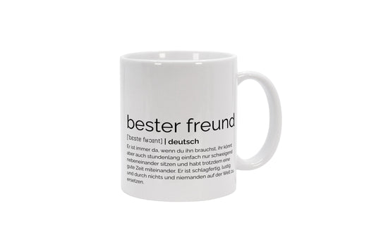 Tasse Bester Freund - Definition