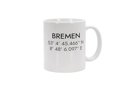 Tasse Bremen Koordinaten #1