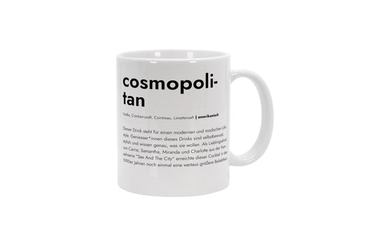 Tasse Cosmopolitan - Definition