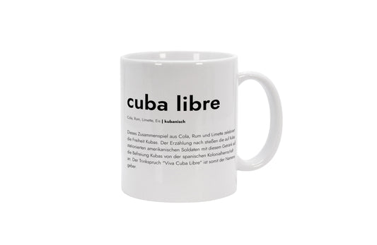 Tasse Cuba Libre - Definition