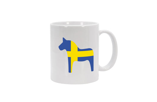 Tasse Dalapferd Flagge