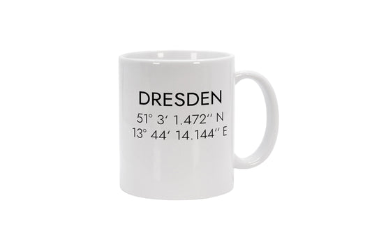 Tasse Dresden Koordinaten #1