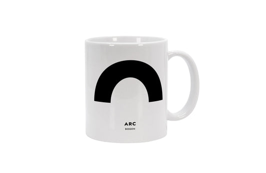 Tasse Formen - Bogen - Arc