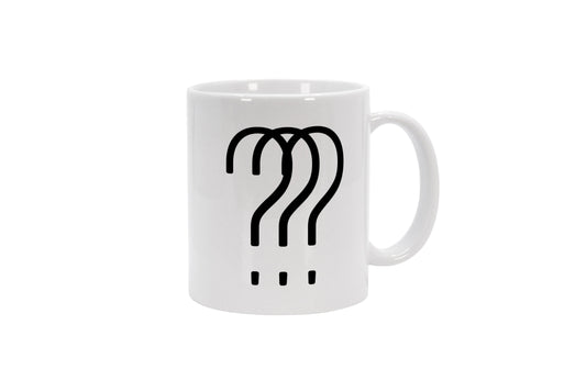 Tasse Fragezeichen - Triple