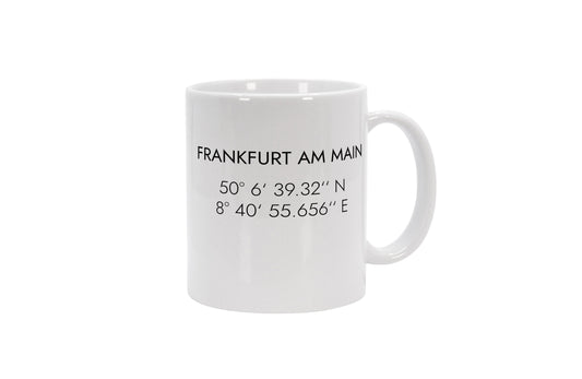 Tasse Frankfurt a.M. Koordinaten #1