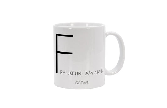 Tasse Frankfurt am Main Koordinaten #4