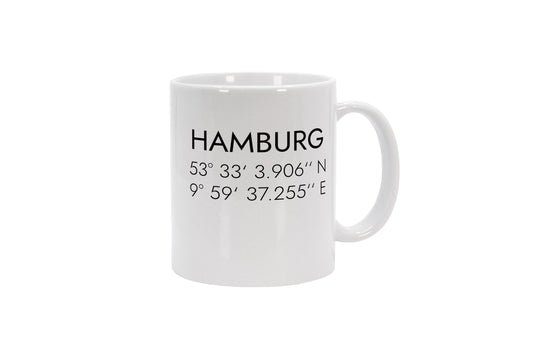 Tasse Hamburg Koordinaten #1