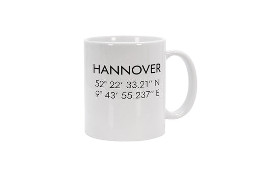 Tasse Hannover Koordinaten #1