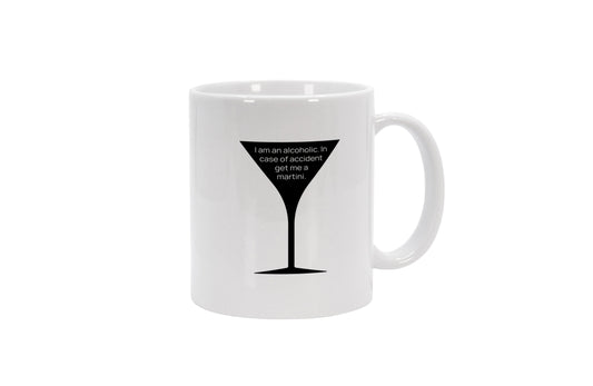 Tasse I am an alcoholic. In case of accident get me a martini