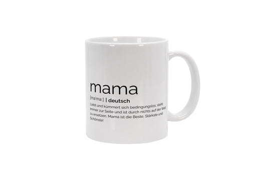 Tasse Mama - Definition